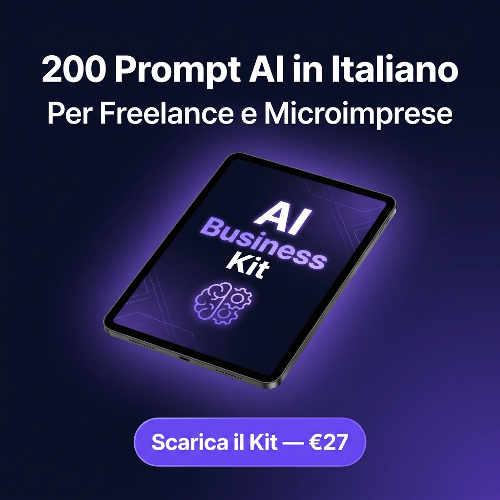 AI Business Kit — 200 Prompt AI in Italiano per Freelance e Microimprese